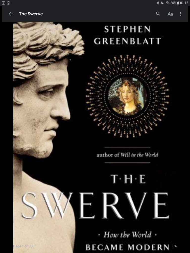 The Swerve: How the World became Modern – A Review